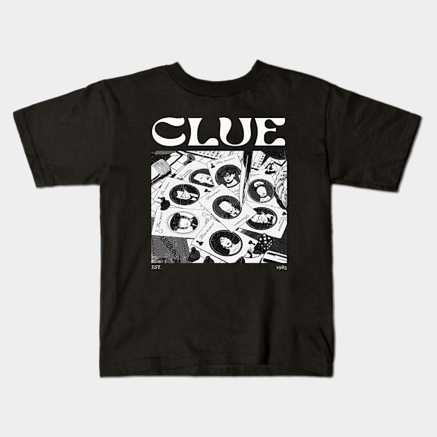 clue movie Kids T-Shirt by nelkrshop